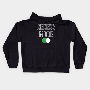 Recess Mode On Kids Hoodie